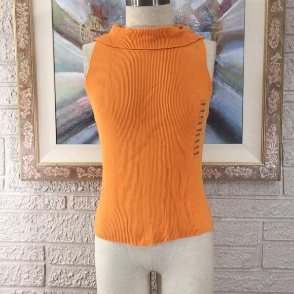 Pierre Cardin Slouch Neck Stretch Ribbed Knit Top - Picture 3 of 12